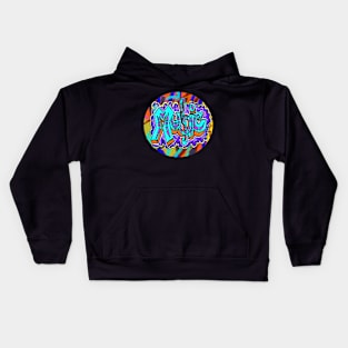 music colorful sticker 1 Kids Hoodie